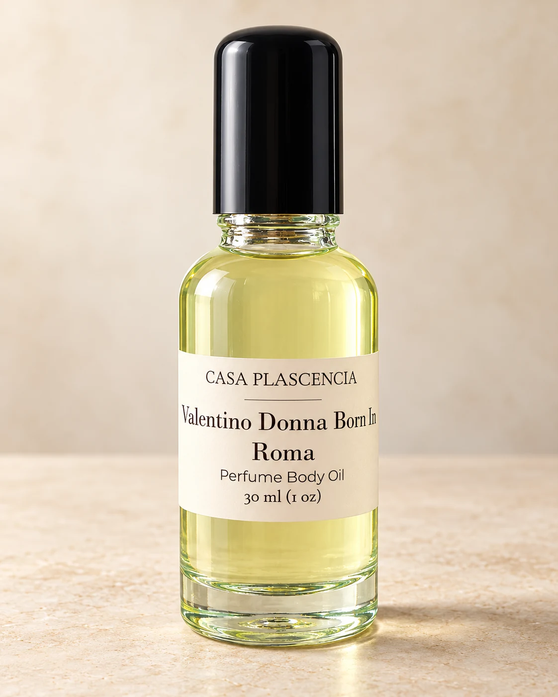 CASA PLASCENCIA 30 ml roll-on inspired by Donna Born in Roma, studio retouch